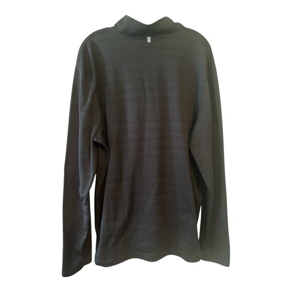 FILA Sport Men’s XXL Quarter Zip Pullover Black Neon Trim Long Sleeve Shirt - Picture 4 of 6